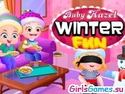 Игра Малышка Хейзел: зимние развлечения